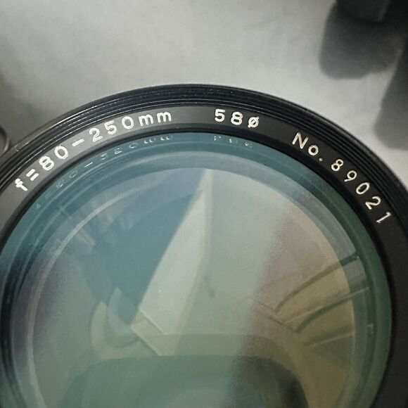 ROKINON MC 1:4.5/4.8 f=80-250 mm & SEARS MC 1:2.8 f=135mm Camera Lens Lot - Picture 14 of 16